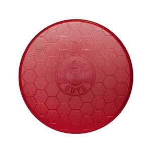 chemical guys iai518 car wash bucket lid, red (can be used as seat, storage, etc) - fits chemical guys bucket & other standard buckets; bucket not included
