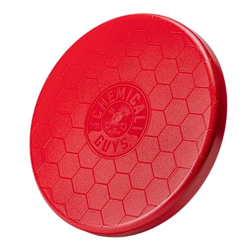 Chemical Guys IAI518 Car Wash Bucket Lid, Red (Can Be Used as Seat, Storage, Etc) - Fits Chemical Guys Bucket & Other Standard Buckets; Bucket Not Included