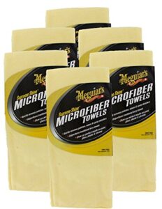 meguiar's x2020 supreme shine microfiber towels (6 packs of 3)