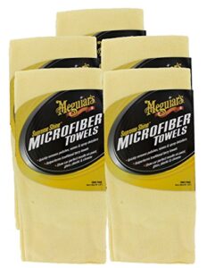meguiar's x2020 supreme shine microfiber towels (5 packs of 3)