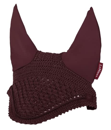 Vogue Ear Bonnet Burgundy Large