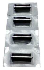 meto 2200 black ink rollers 4/pack