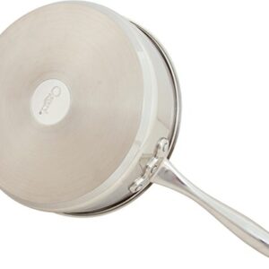 Ozeri Sauce Pan and Lid with a 100% PFOA and APEO-Free Non-Stick Coating developed in the USA, 5 L (5.3 Quart), Stainless Steel