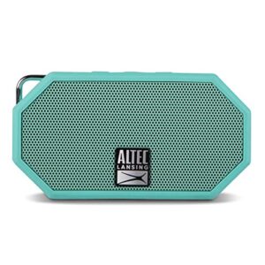 altec lansing mini h2o - waterproof bluetooth speaker, ip67 certified & floats in water, compact & portable speaker for hiking, camping, pool, and beach