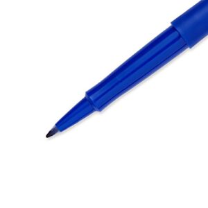 Paper Mate Flair Felt Tip Pen, Medium Point, Blue, 1 Pack