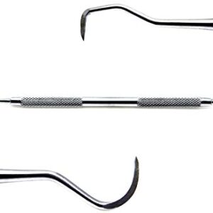 Dental Scaler Anterior Posterior New Periodontics Instrument 2 Pcs Set Sickle H6/h7, Jaquette U15/30