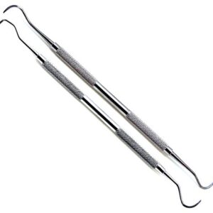 Dental Scaler Anterior Posterior New Periodontics Instrument 2 Pcs Set Sickle H6/h7, Jaquette U15/30