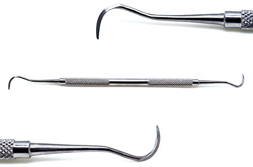 Dental Scaler Anterior Posterior New Periodontics Instrument 2 Pcs Set Sickle H6/h7, Jaquette U15/30