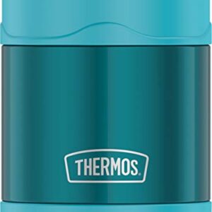 THERMOS FUNTAINER 10 Ounce Stainless Steel Vacuum Insulated Kids Food Jar, Teal