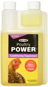 durvet 698933 poultry power conditioning supplement 16 oz