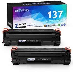 INK E-SALE Compatible CRG137 Toner Cartridge Replacement for Canon 137 CRG-137 for Canon imageCLASS D570 LBP151DW MF216N MF244DW MF247DW MF249DW MF232W MF236N MF237w MF229DW MF227DW MF212W (Black 2PK)