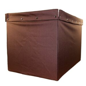 american supply full replacement laundry hamper truck bag/liner for steele/dandux cart (14 bushel 28" wx40 lx29 h)