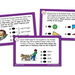 Teacher Created Resources Power Pen Learning Cards: Solving Word Problems Grade 4 (6999)