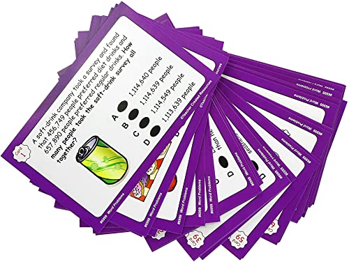 Teacher Created Resources Power Pen Learning Cards: Solving Word Problems Grade 4 (6999)