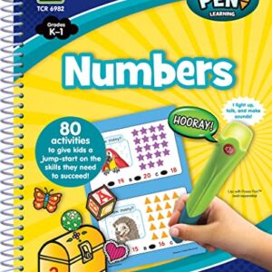 Teacher Created Resources Power Pen Learning Book, Numbers Grade K-1 (TCR6982)