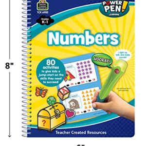 Teacher Created Resources Power Pen Learning Book, Numbers Grade K-1 (TCR6982)