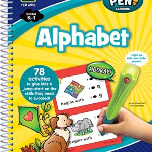 Teacher Created Resources Power Pen Learning Book, Alphabet (TCR6918)