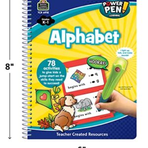 Teacher Created Resources Power Pen Learning Book, Alphabet (TCR6918)