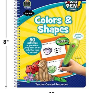 Teacher Created Resources Power Pen Learning Book, Colors & Shapes (6895)