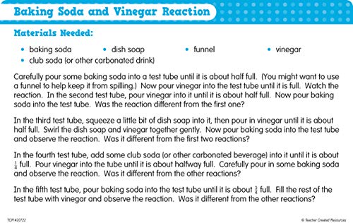 Teacher Created Resources Up-Close Science: Test Tube & Activity Card Set (20722)