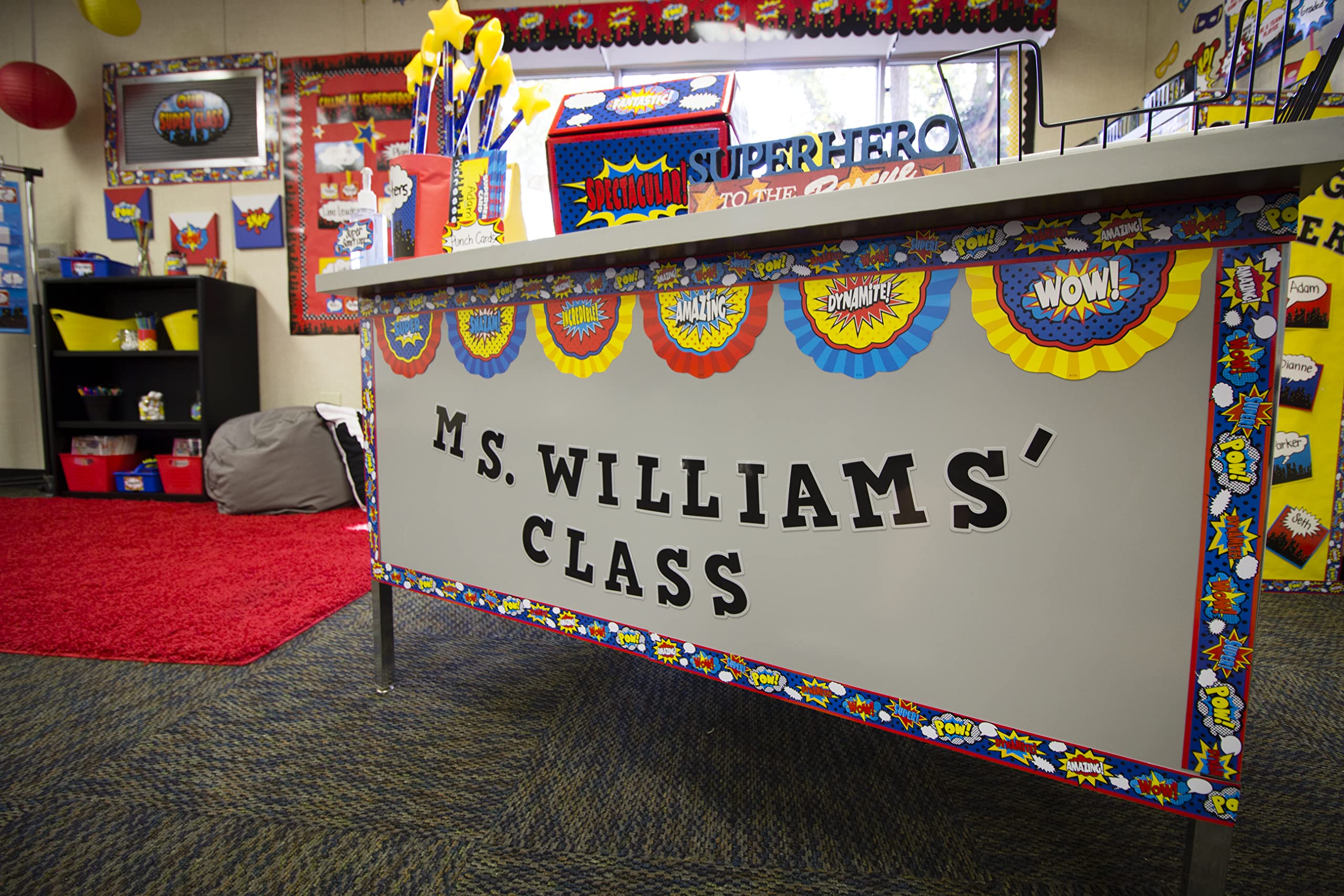 Teacher Created Resources Superhero Bunting Accents (5824)