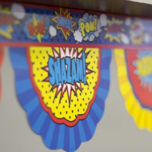 Teacher Created Resources Superhero Bunting Accents (5824)