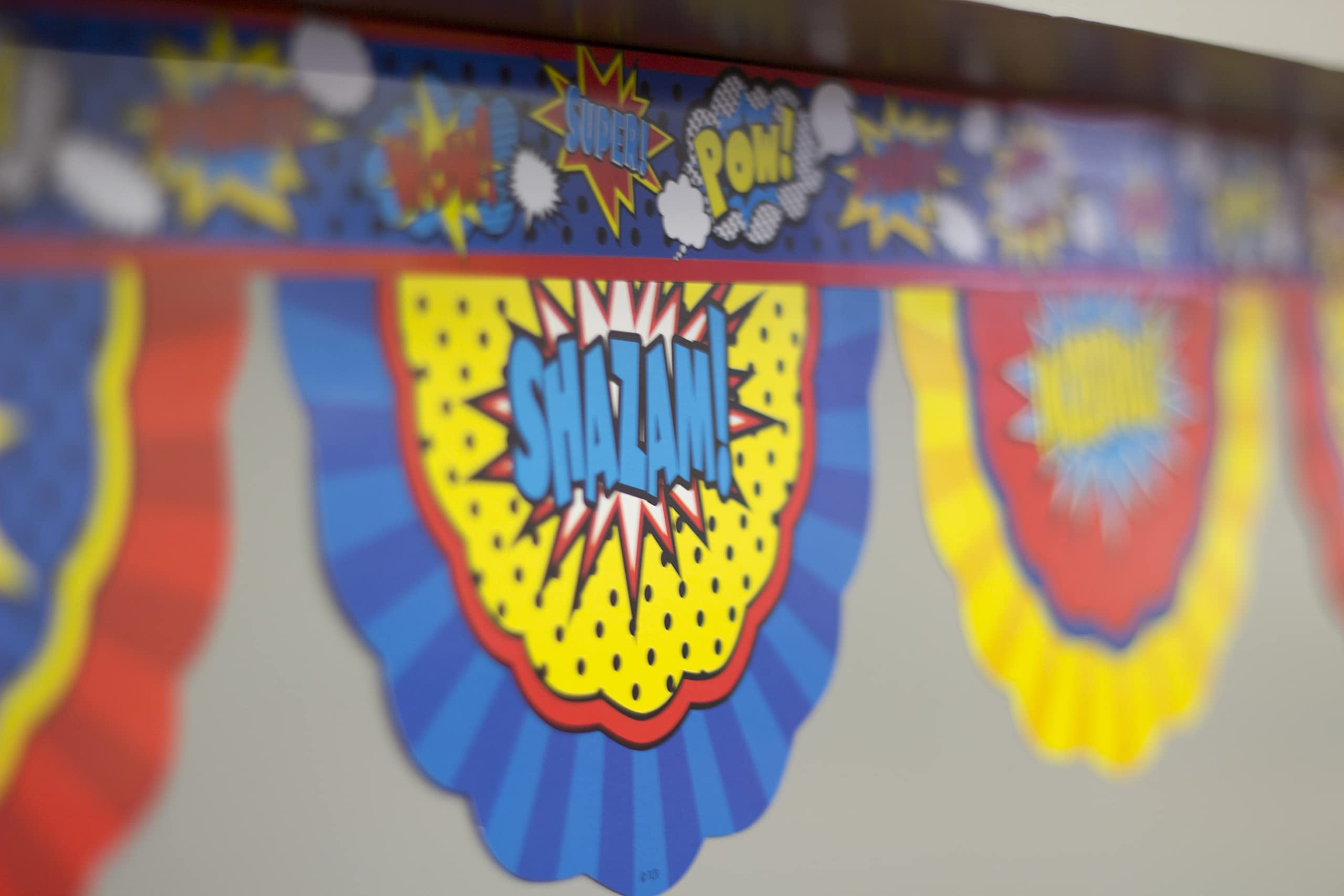 Teacher Created Resources Superhero Bunting Accents (5824)