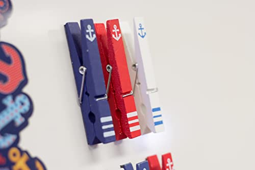 Teacher Created Resources Anchors Magnetic Clothespins (77250)