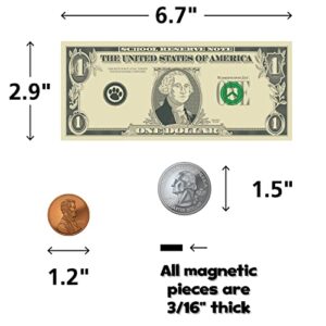 Teacher Created Resources Money Magnetic Accents (77243),Multi