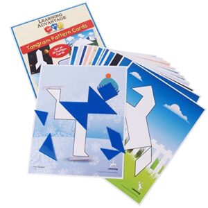 learning advantage 8844 tangrams and pattern cards