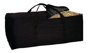 weaver leather hay bale bag, black, large (65-2369-bk)