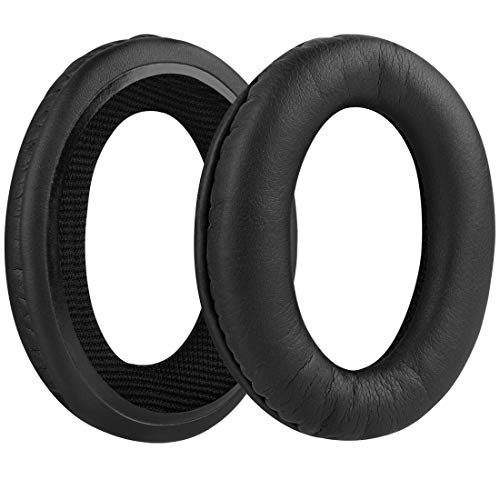 Geekria QuickFit Replacement Ear Pads for Sony MDR-NC60 Headphones Ear Cushions, Headset Earpads, Ear Cups Cover Repair Parts (Black)