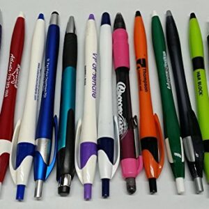 DG Collection (5lb Box Approx. 200-250 pens) Assorted Retractable Ballpoint Pens Office Ink Pen Supplies Big Bulk Lot