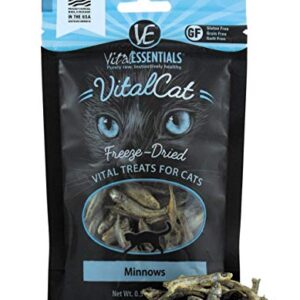 Vital Cat Freeze-Dried All-Natural Minnows Cat Treats, 0.5 oz.