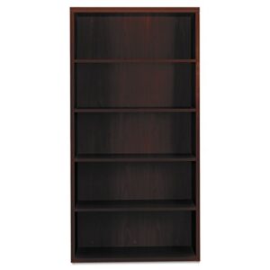 Hon 11555Axnn Valido 11500 Series Bookcase, Five-Shelf, 36W X 13-1/8D X 71H, Mahogany