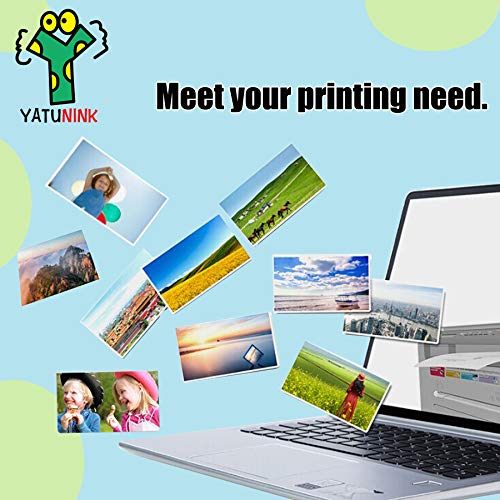 YATUNINK Remanufactured Ink Cartridges Replacement for HP 15 78 Ink HP 15 and HP 78 C6615D C6578A (1 Black + 1 Color, 2 Pack)