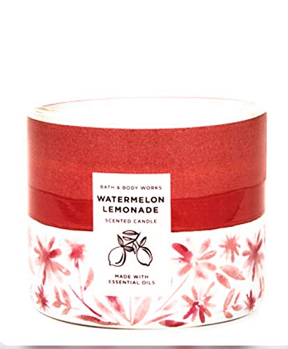 Bath and Body Works 14.5 Oz 3 Wick Candle Watermelon Lemonade