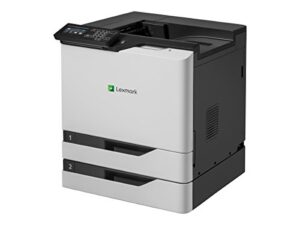 lexmark cs820dte color laser printer (21k0150),black/gray