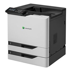 Lexmark CS820DTE Color Laser Printer (21K0150),Black/gray