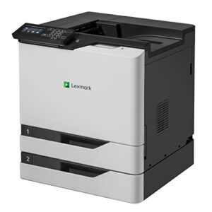 Lexmark CS820DTE Color Laser Printer (21K0150),Black/gray