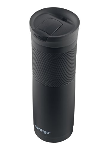 Contigo Steel Travel Mug, 24 oz, Matte Black