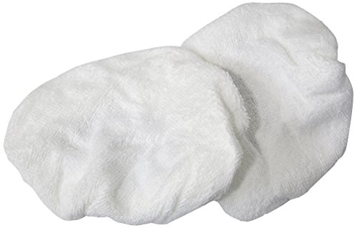 WEN 7A323 Terry Cloth Polishing Bonnets (2 Pack), 7"