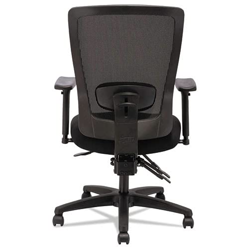 Alera ALENV41M14 Envy Series Mesh High-Back 250 lbs. Capacity Multifunction Chair - Black