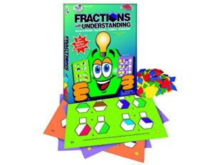 learning advantage 4505 fractions with understanding game, grade: 3 to 7, 12.5" height, 1.5" width, 9" length