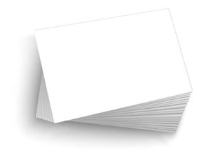 50 blank 5"x7" heavy duty 14pt index cards, postcards