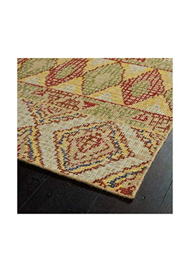 Kaleen Rugs Relic Collection RLC05-86 Multi Hand-Knotted 4' x 6' Rug