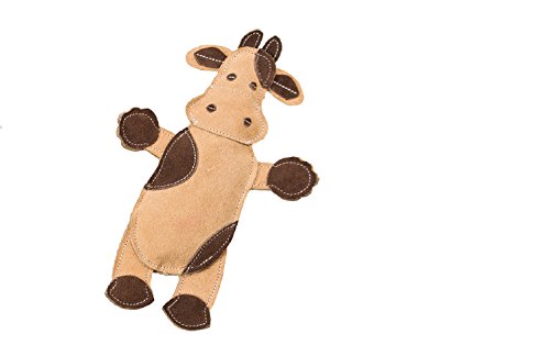 SPOT Ethical Pets Dura-Fused Leather Assorted Barnyard Animals Dog Toys, 11" for Medium Breeds