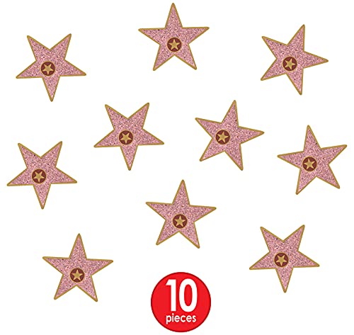 Beistle Mini Star Cutouts, 5", Multicolor