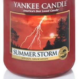 Yankee Candle Summer Storm Large Jar Candle, Fresh Scent