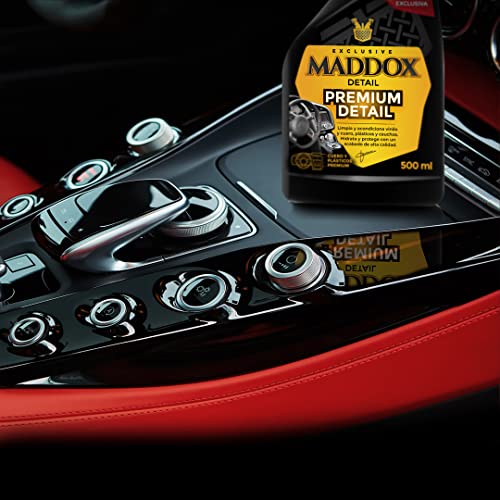 Maddox Detail - Premium Detail - Dashboard Cleaner with Polish. Vinyl & Rubber Care. SHINY Finish, Non-greasy. No Silicones. Car Cleaning Products (500 ml).